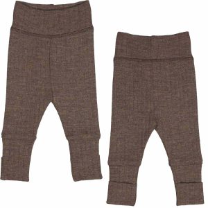 Merino wollen broek - Müsli