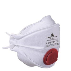 Delta Plus Stoffilter FFP3 met ventiel gevouwen 10/ds M1304VC