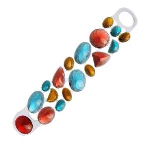 Double Stones Bracelet Multicolor│Corsari Jewels