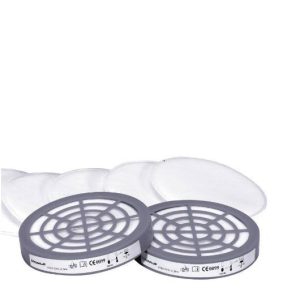 Delta Plus Half-gelaatsmasker filterpatroon P2 (2 stuk)