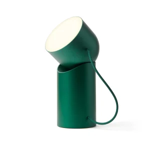 Lexon Orbe Oplaadbare Tafellamp│Donkergroen