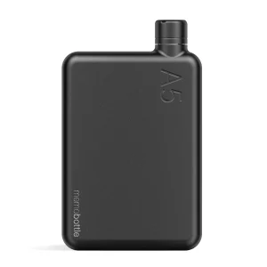 Memobottle Stainless Steel A5│1050ml│Zwart